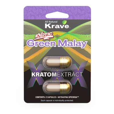 Green Malay Kratom Extract – 2 Pack